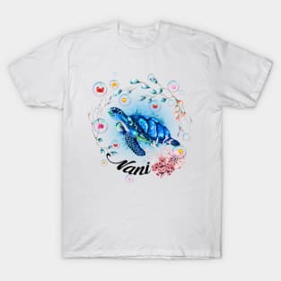 Vintage Nani Summer Holiday Ocean Beach Vacation T-Shirt